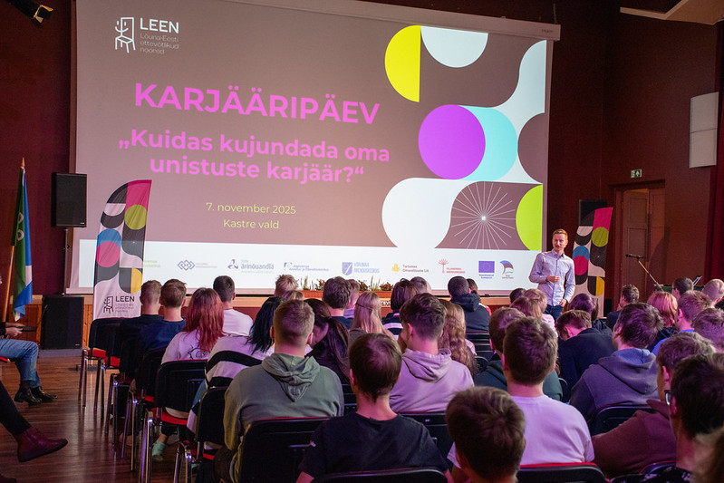Kastre valla karjääripäev innustas noori oma tulevikuvalikuid kujundama 